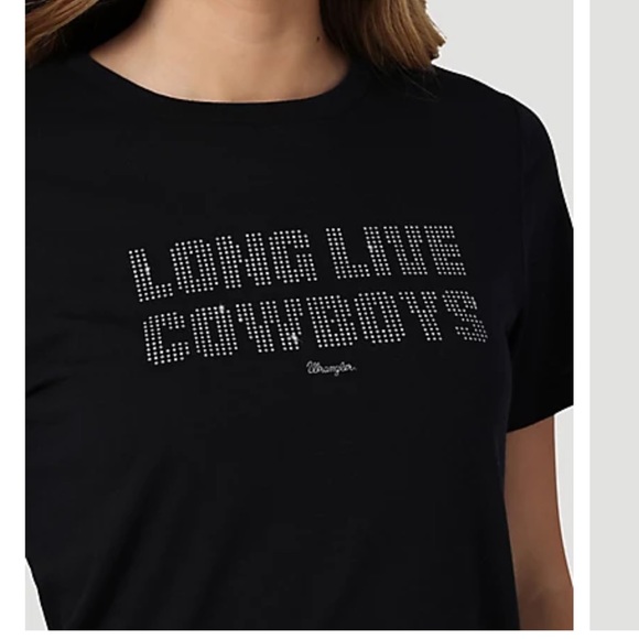 WRANGLER Long Live Cowboys T-Shirt - Picture 1 of 5